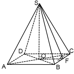 апофема четырехугольной пирамиды