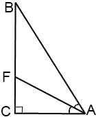 биссектриса впрямоугольного треугольника