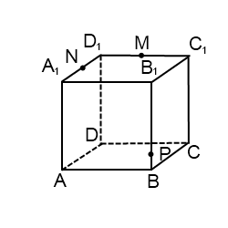 Как проводить параллельные прямые в кубе