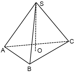рисунок правильной треугольной пирамиды