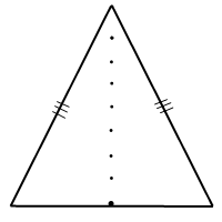 Правильный треугольник по клеточкам